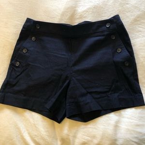 Banana Republic Navy Blue Dress Shorts